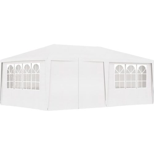 Profesionalni šator za zabave 4 x 6 m bijeli 90 g/m² slika 24