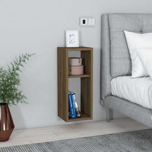 Klaus - Walnut Walnut Nightstand slika 1