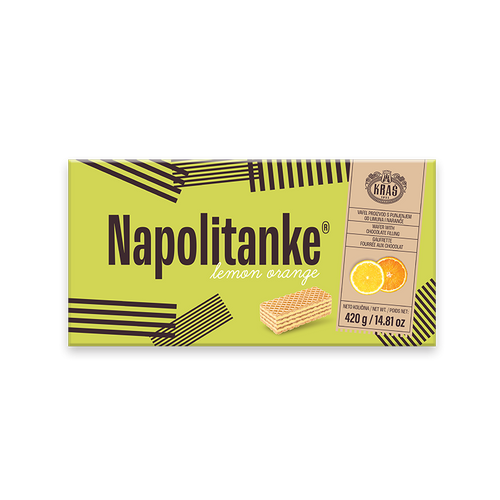 Kraš Napolitanke lemon orange 420g slika 1