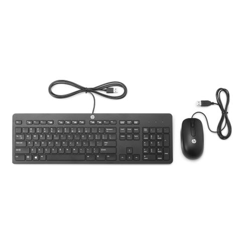 Tastatura+miš HP Slim žični set T6T83AA crna slika 1