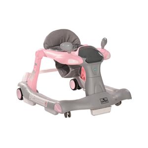 LORELLI RIDER Hodalica i Guralica 2u1 Pink/Grey (od 6mj+/do 12kg)