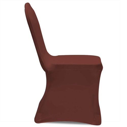 Rastezljive navlake za stolice 4 kom Smeđa boja slika 29
