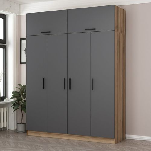 Kale - 7718 Anthracite Wardrobe slika 1