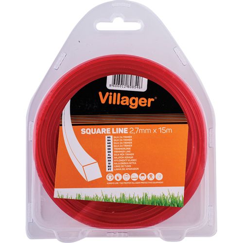 Silk za trimer 3.0mm x 52m (1lb) - četvrtasta nit Villager slika 1