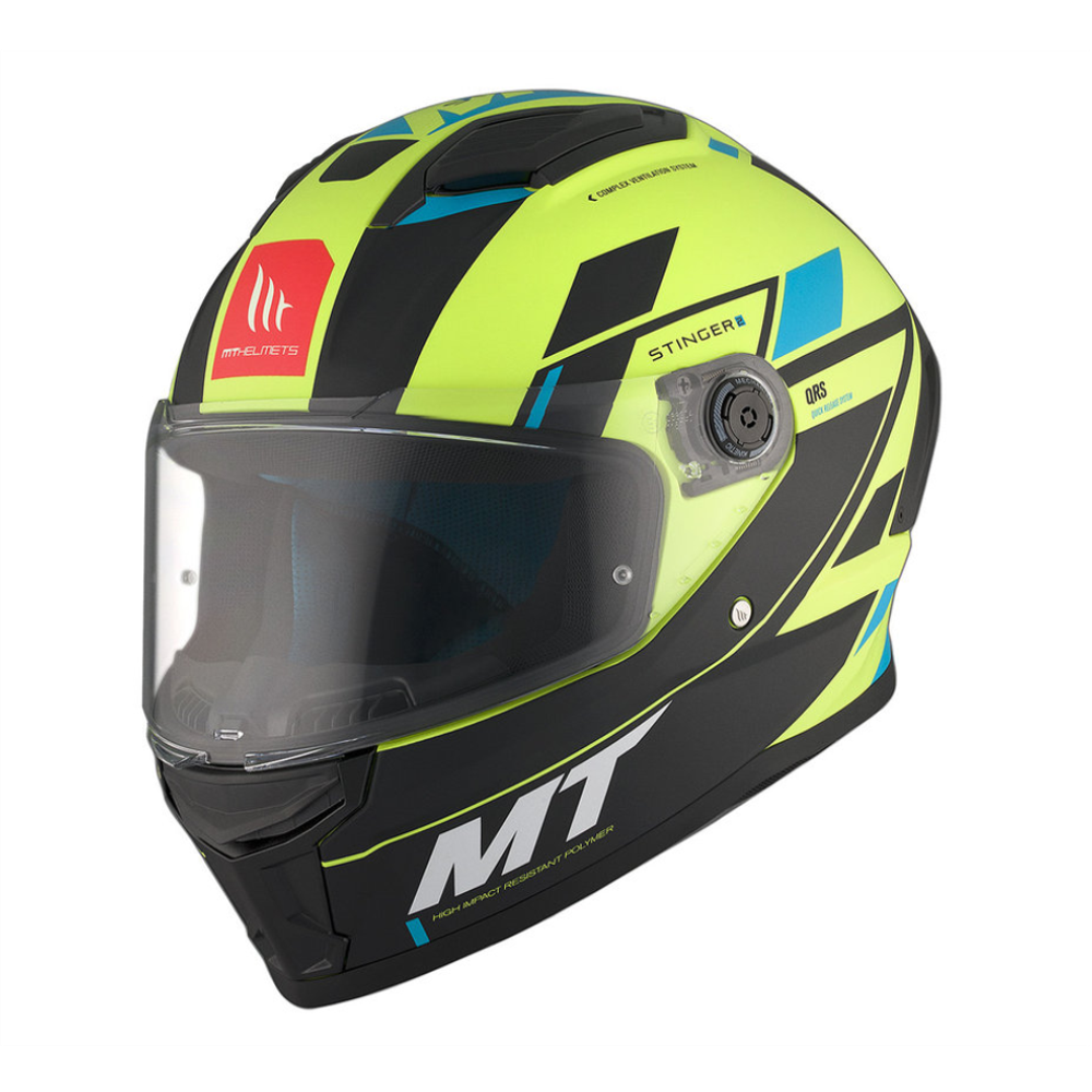 MT Helmets Stinger 2 C3 Matt Fluor slika 2