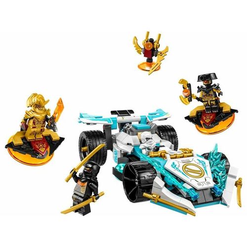 Igra Gradnje Lego Ninjago 71791 The Spinjitzu racing car: the power of the Zane Dragon Pisana slika 3