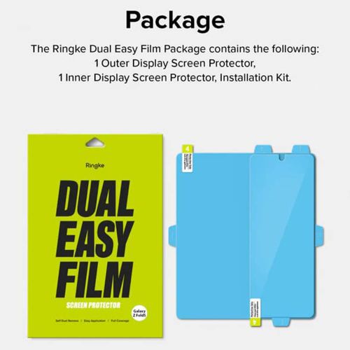 Ringke - Dual Easy Full set zaštitnih folija za Samsung Galaxy Z Fold5 slika 6