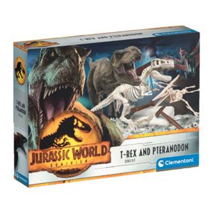 Clementoni Jurassic World T-Rex And Pteranodon Dino Kit - Iskopaj fosil