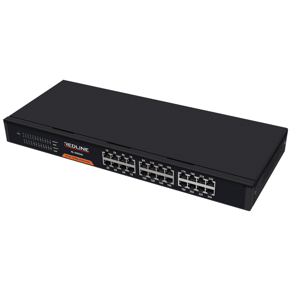 REDLINE 24-portni mrežni switch, 10/100/1000Mbps - RL-S2024G slika 1