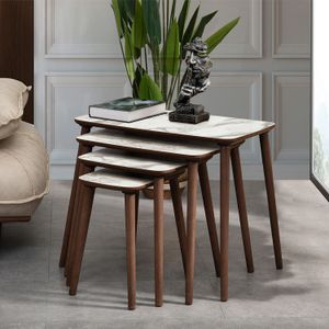 Nesting Table Luci - Set od 4 komada u bijeloj boji