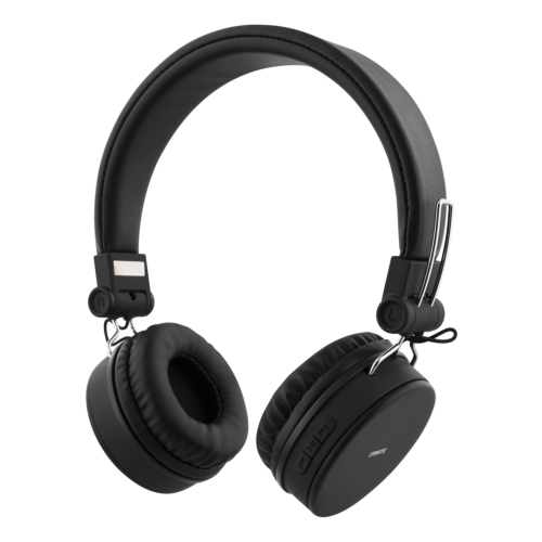 STREETZ Slušalice BT200 Naglavne Sklopive Bluetooth, 3.5 mm utor, CRNE slika 1