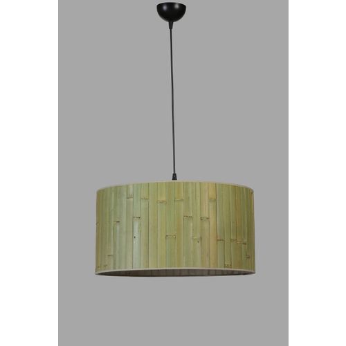 Bambu 03 Abajurlu Tekli Sarkıt Avize Green
Black Chandelier slika 4