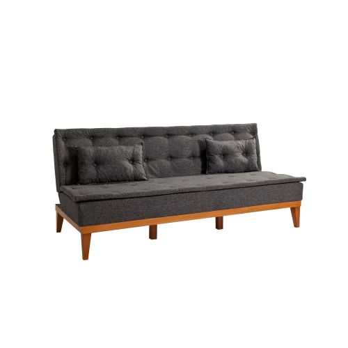 Atelier Del Sofa Fuoco-Anthracite Antracit Trosed na razvlačenje slika 2