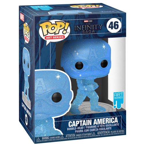 POP figure Marvel Infinity Saga Captain America Blue slika 3