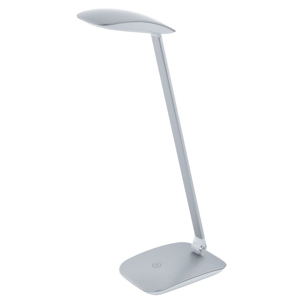Eglo Cajero stolna/1, led, 4,5w, 550lm, na dodir, usb,  plastika/srebrna  slika 8