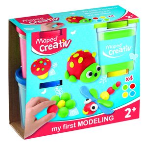 MAPED Masa za modeliranje Creativ, 4 boje x 120 g