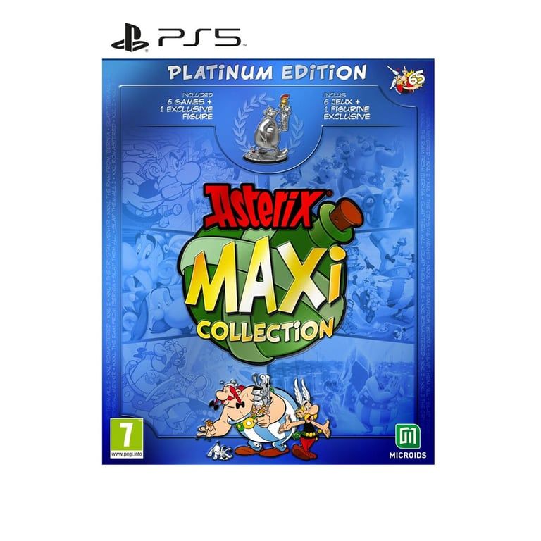 ASTÉRIX MAXI COLLECTION - PLATINUM EDITION SWITCH EURO NEW Game In Englishfrancaisdeesit 3701529519307