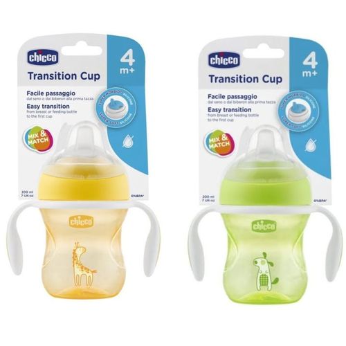 Chicco Čaša TRANSITION 4m+ 200ml, Neutral slika 1