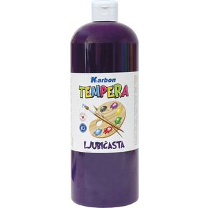 Tempera 1000ml boca KARBON ljubičasta