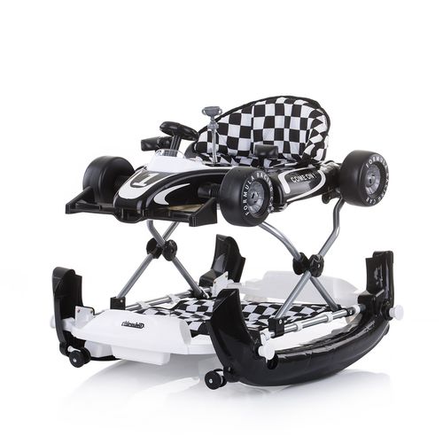 Chipolino multifunkcionalna hodalica Racer 4u1 - black/white slika 2