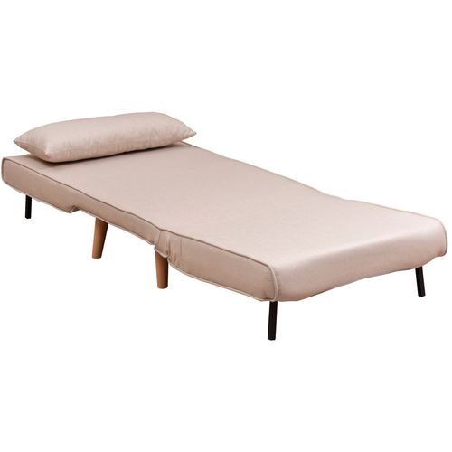 Atelier Del Sofa Folde Single - Cream Cream 1-Seat Sofa-Bed slika 9