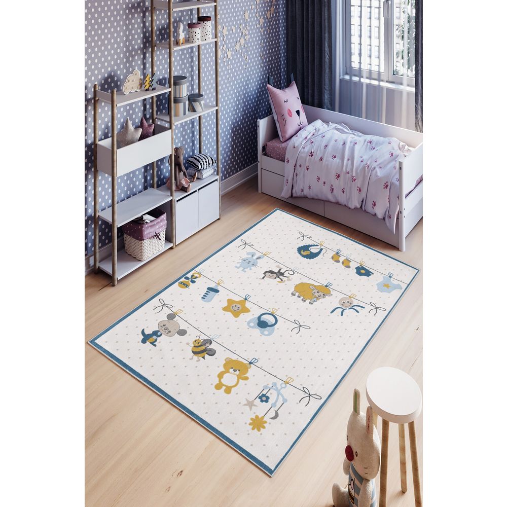 Šareni Višebojni Tepih W1007 (120 x 180 cm) slika 1