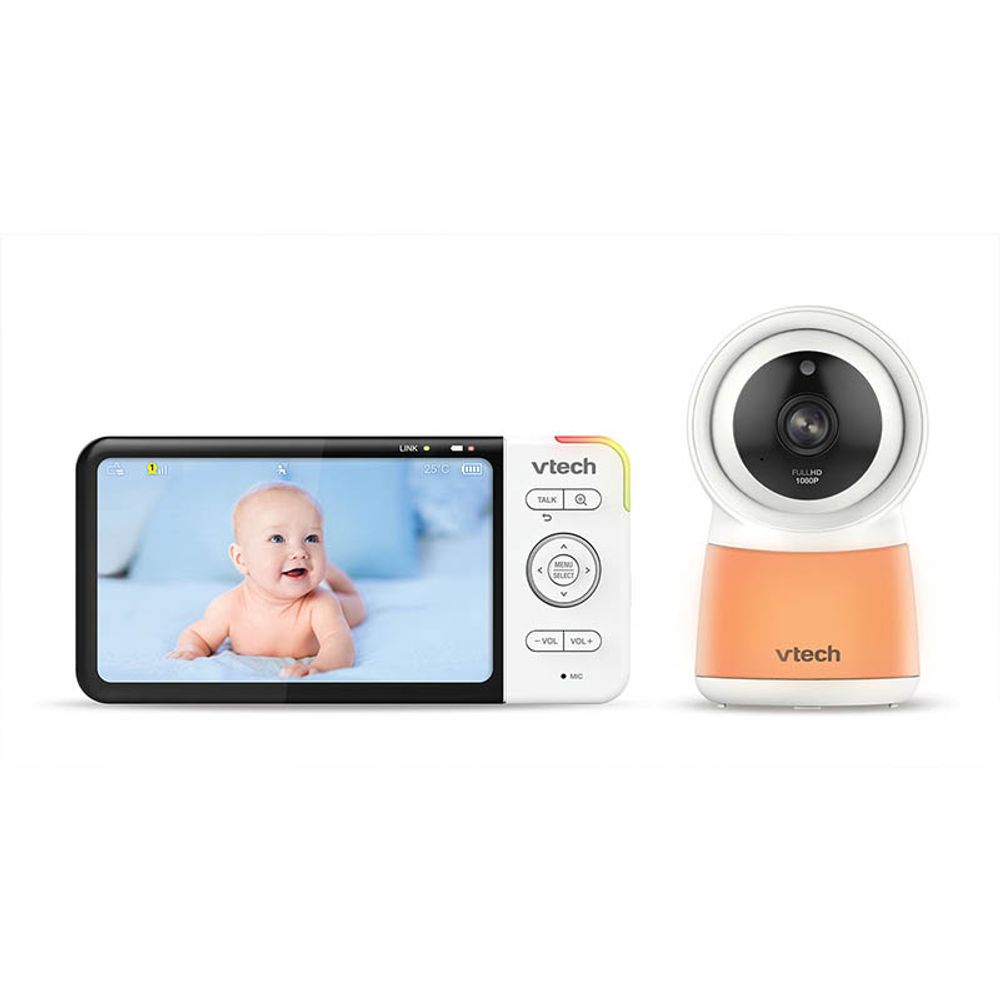 VTech Video Baby Monitor 5″ Smart sa noćnim svjetlom i melodijom RM5754HD slika 2