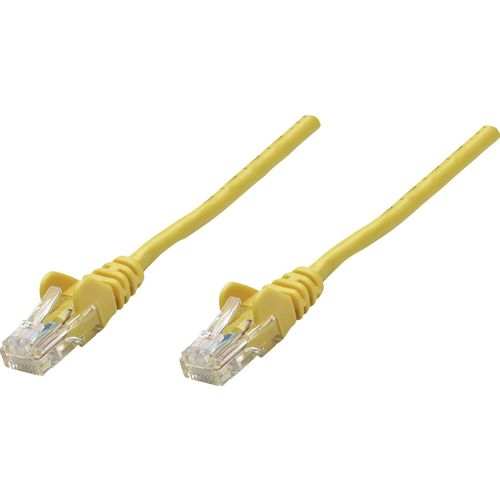 Intellinet 342407 RJ45 mrežni kabel, Patch kabel cat 6 U/UTP 15.00 m žuta  1 St. slika 3