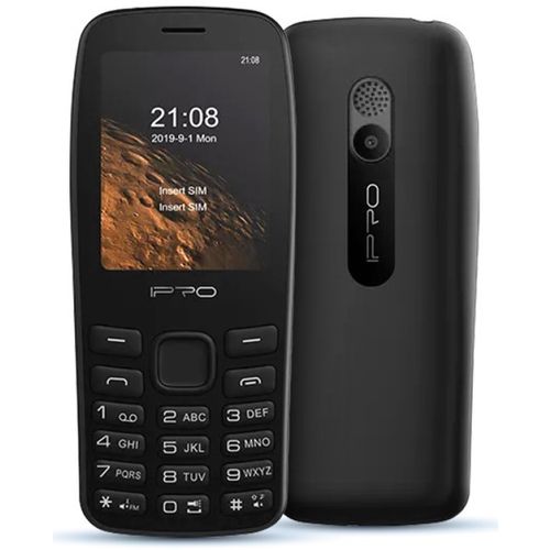 x-IPRO (A25) * 32MB/32MB, Mobilni telefon DualSIM, MP3, MP4, FM, WiFi, 1000mAh, Kamera Crni slika 2