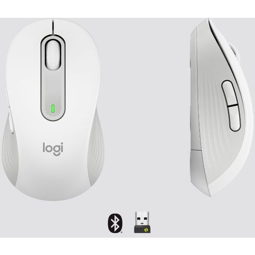 Logitech M650 L Wireless Mouse Off-White slika 2