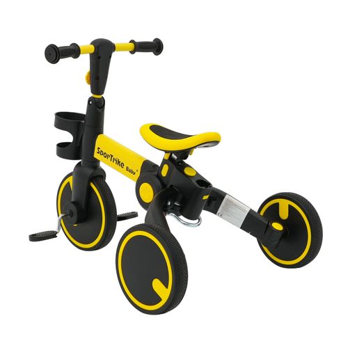 Tricikl Happy Bike 3in1 - žuti slika 10