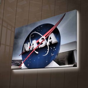 Wallity Slika dekorativna platno sa LED rasvjetom, NASA-028