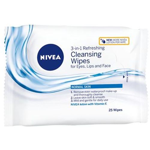 NIVEA 3u1 Osvježavajuće maramice za čišćenje lica slika 1