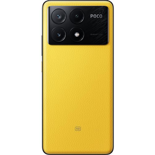 POCO X6 Pro 5G Smartphone 8/256GB, Žuta, Vegan Leather slika 5