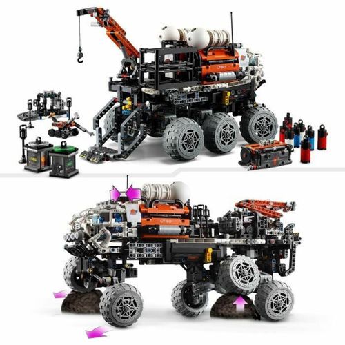 Igra Gradnje Lego Technic 42180 Mars Manned Exploration Rover Pisana 1599 Dijelovi slika 5