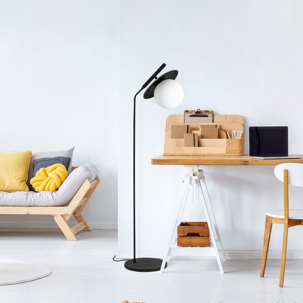 Anemon 13805 - Crna Podna Lampa slika 1