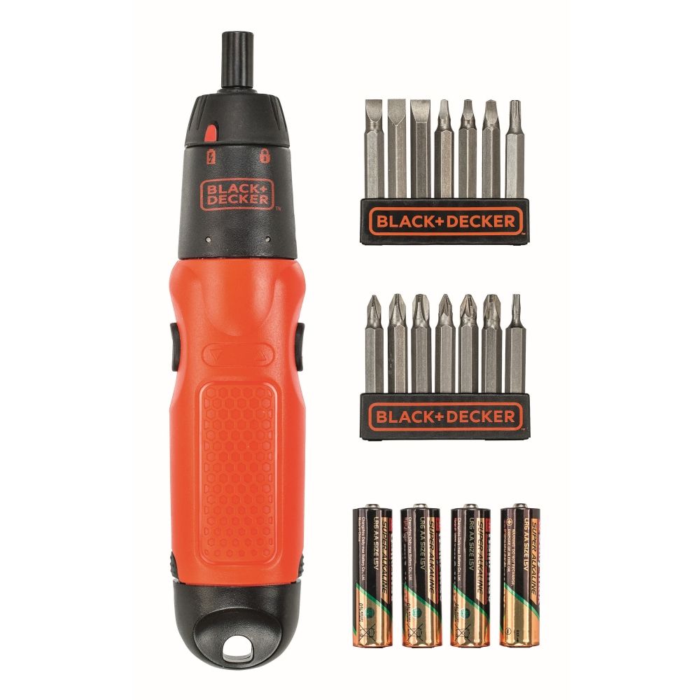 Odvijač sa priborom-blister set Black &amp; Decker A7073 slika 2