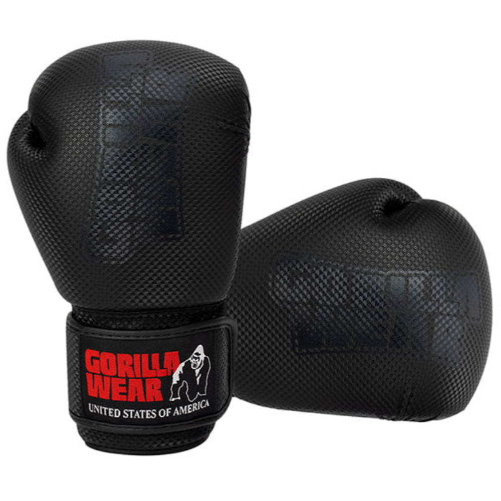 Gorilla Wear Bokserske rukavice Montello - Black - 8oz slika 3