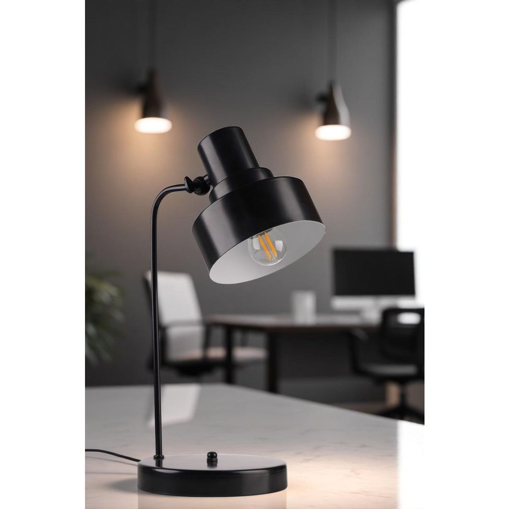 Opviq Stolna lampa 267, crna slika 1