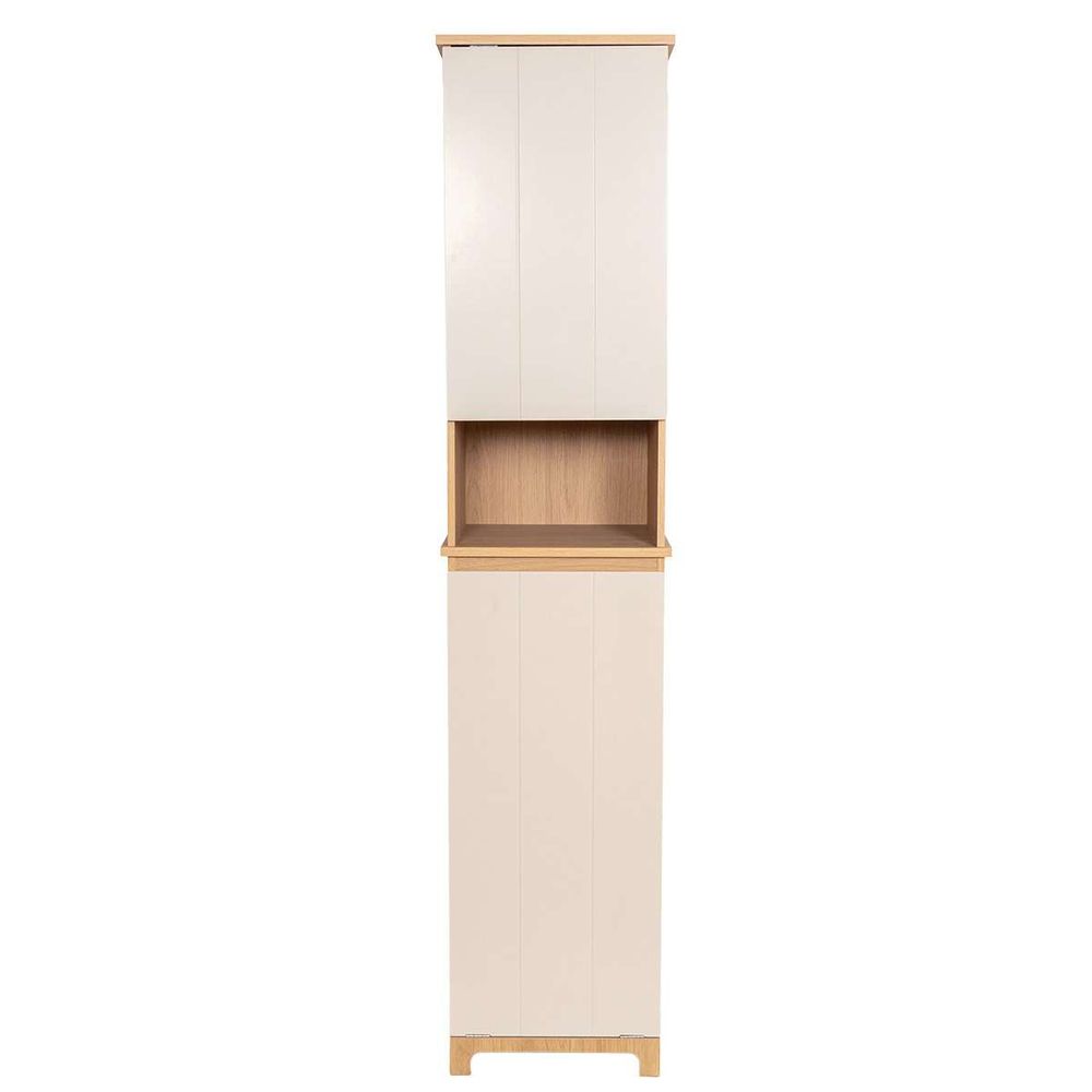 Tendance kupaonski ormarić Rivoli, 2 vrata + 1 polica + 1 ugrađena košara za rublje 173x36x38 cm, MDF slika 2