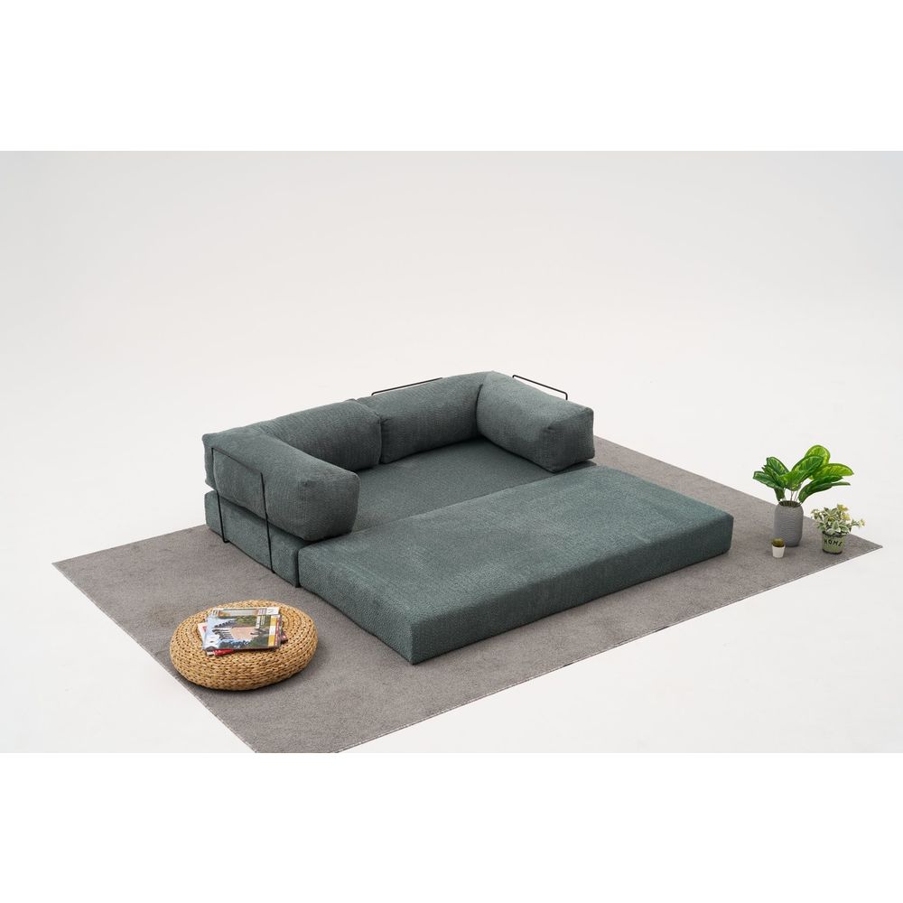 Comfort Mini - Zeleni Ugaoni Sofe slika 4