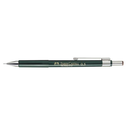 Tehnička olovka Faber Castell, TK-Fine 9715 136500, 0,5 mm, zelena slika 1