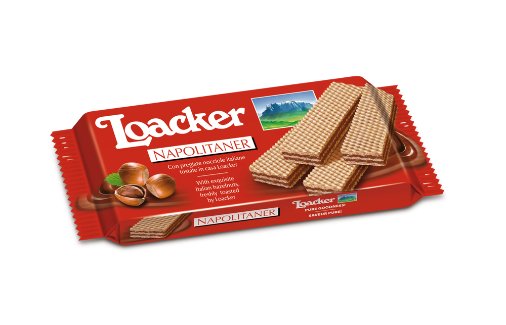 Финские вафли. Вафли Loacker Classic. Вафли Loacker Cremkakao 90 г. Вафли Loacker Napolitaner 225г. Вафли в упаковке.