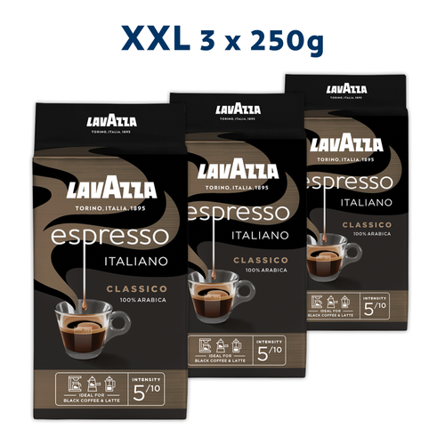 Lavazza Mljevena kava Espresso Italiano 100% Arabica XXL Pakiranje 3x250G slika 1