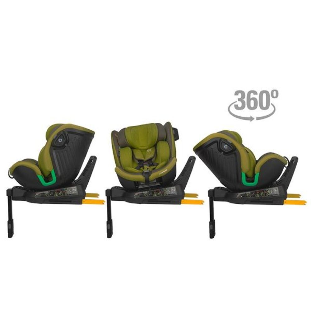 Coccolle® Autosjedalica Mago iSize 360° Isofix 40-150cm, Olive Khaki slika 3