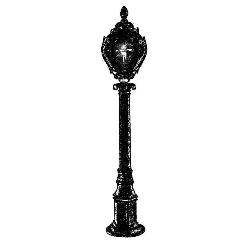 BSU-68202-BKR-B Smeđa Spoljašnja Podna Lampa slika 2