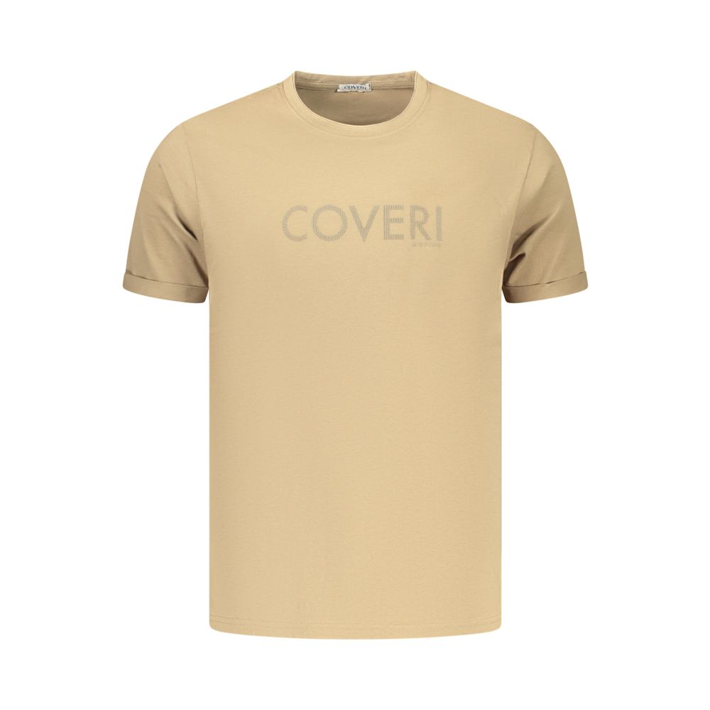 Coveri Moving muška majica kratkih rukava smeđa slika 1