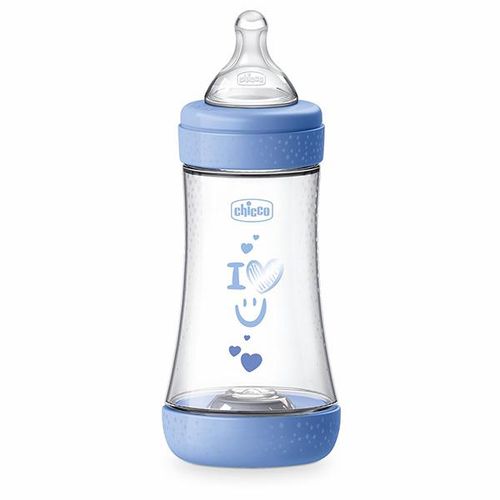 Chicco P5 Plastična Flašica,240Ml,Silikon,Deč. slika 1