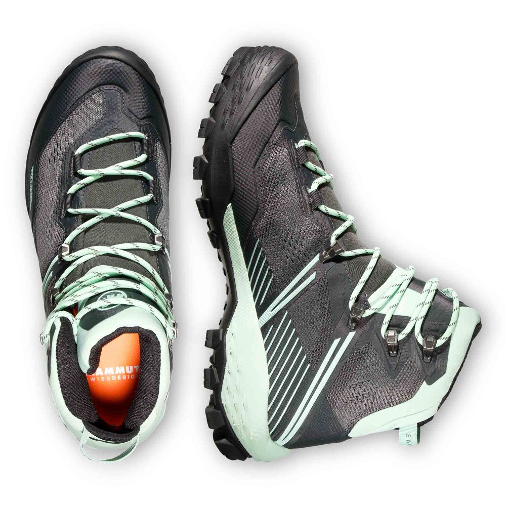 MAMMUT Ženske gležnjerice Ducan II High GTX Steel/Neo Mint slika 5