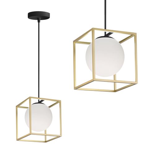 Lampa Viseća APP1165-1CP GOLD WHITE slika 1